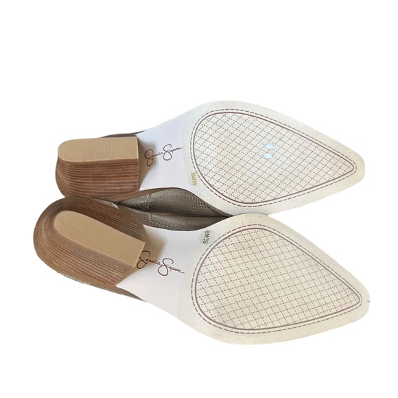 Jessica Simpson Zolly Bootie Western Inspired Rhinestones Champagne Size 8 NWOT - Picture 11 of 11